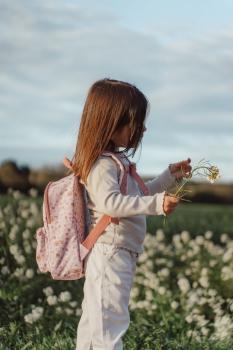 Little Dutch rosa Kindergartenrucksack - Fairy Garden