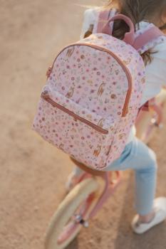 Little Dutch rosa Kindergartenrucksack - Fairy Garden