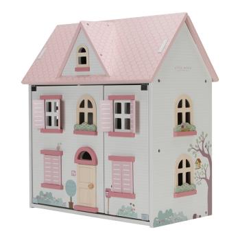 Little Dutch rosa Holz Puppenhaus LD7117