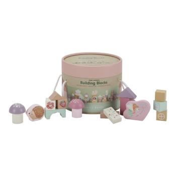 Little Dutch Bauklötze Rosa Fairy Garden im Aufbewahrungsfass