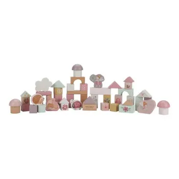 Stapelbare Holz Bauklötze Little Dutch Fairy Garden Rosa