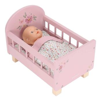 Kinderbett für Puppen von Little Dutch – Modell LD2517 als Beispiel  Babypuppe Lily