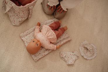 Little Dutch Puppenwickeltasche Soft Flowers  