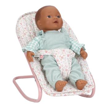 Florale Puppenwippe Soft Flowers – Accessoire für Puppe Noa