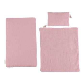 Detailansicht: Decke und Kissen im Soft Flowers Muster