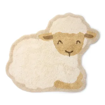 Little Dutch Teppich Schaf in Weiß aus der Little Farm Kollektion