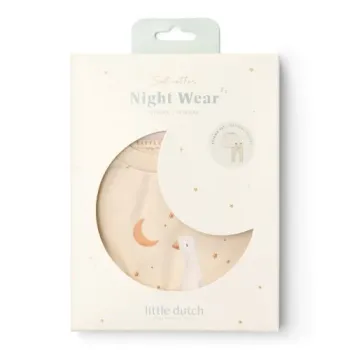 Little Dutch 2-teiliger Schlafanzug Little Goose - Sand