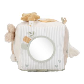 Little Dutch Aktiv Würfel Soft beige Newborn Naturals GRS mit Spiegel