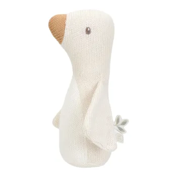 Little Goose Geschenkbox – Little Dutch gestricktes Set für Babys in Naturfarben