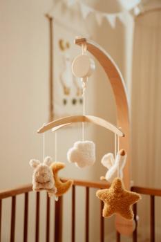 Little Dutch Musikmobile Holz Newborn Naturals FSC LD8400