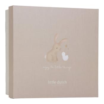 Weiches Babyspielzeug Geschenkset beige in Box verpackt