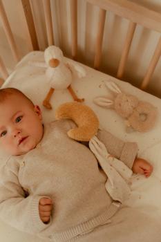 Sensorisches Geschenkset mit Greif- und Kuschelelementen für Babys“