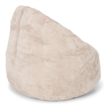 Leichter Kindersessel in neutralem Beige von Little Dutch