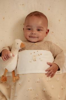 17 cm Little Goose Kuscheltier – Detail Stofftextur
