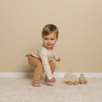 Little Dutch Hase Nachziehtier Baby Bunny - Holz Kaninchen