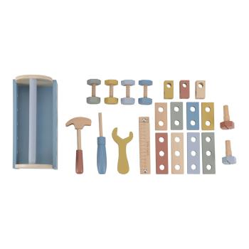 Little Dutch Werkzeugset FSC Holz – Nahaufnahme