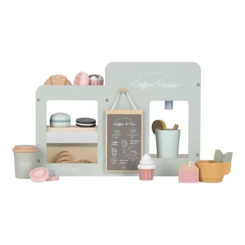 Nachhaltige Kaffee-Ecke aus Holz mit EAN 8713291225084