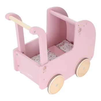 Spielzeug ab 18 Monaten: Little Dutch Puppenset mit Wagen