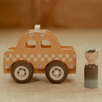 Holztaxi – Gelb – Essentials Little Dutch