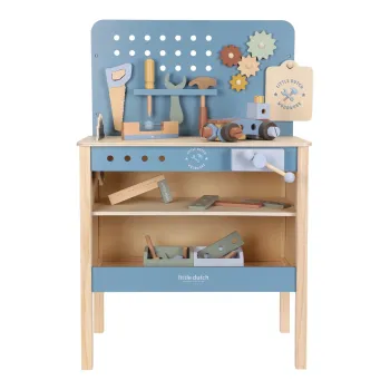Little Dutch Werkbank mit Kreissäge Holz FSC New