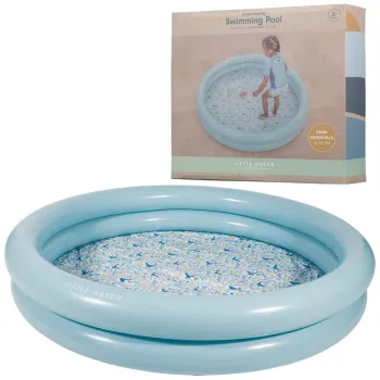 Aufblasbarer Pool Ocean Dreams blau 150 cm Little Dutch Schwimmbecken
