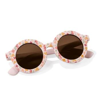 Little Dutch rosa Kindersonnenbrille rund Ocean Dreams Pink
