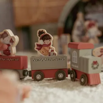 Magischer Adventskalender Eisenbahn als Geschenk für Kinder