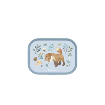 Little Dutch Brotdose blau Campus - Forest Friends Lunchbox Mepal