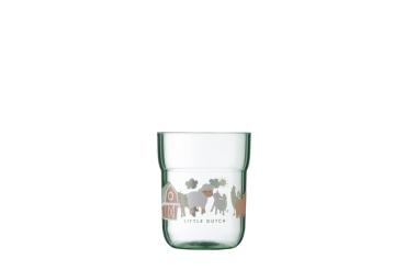Little Dutch Kinderbecher grün Mepal Mio 250 ml - Little Farm