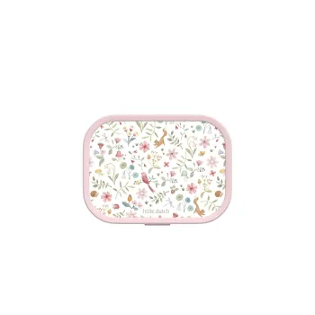 Little Dutch rosa Brotdose Bento-Einsatz und Gabel Campus - Mepal Fairy Wonders