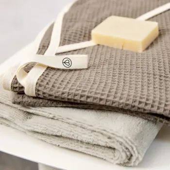 Hundehandtuch Nobs Taupe – saugstark & nachhaltig PALOPA