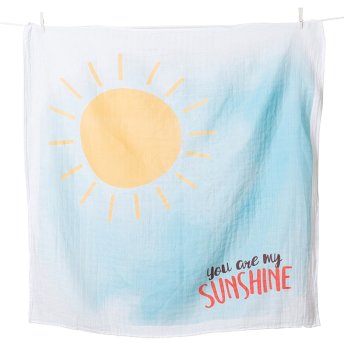 Baby's First Year™ Swaddle-Tuch & Karten Set - You are my sunshine
