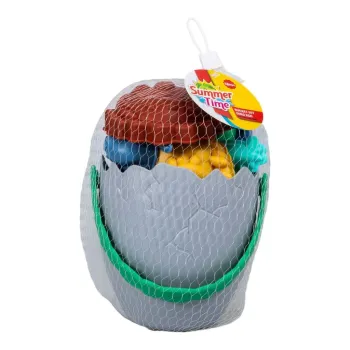 Dino-Eimerset für Strand & Sandkasten – Spielzeugset für Kleinkinder