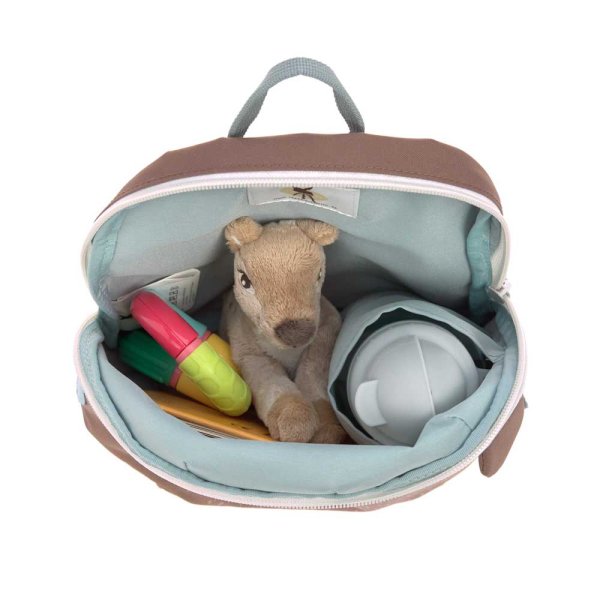 Lässig Kindergartenrucksack Biber - Tiny Backpack, About Friends Beaver mit 3,5 Litter Volumen