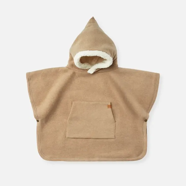 Cloby Teddy Poncho Brown 1-3 Jahre - braun