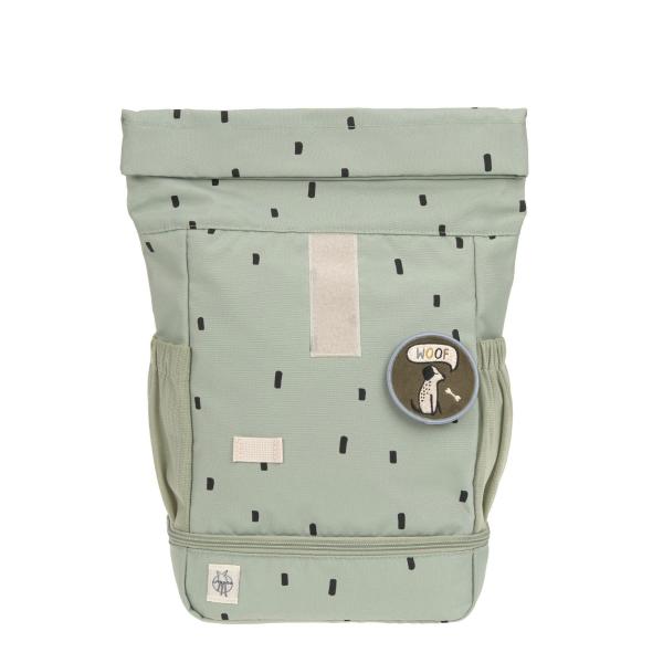 Lässig Kindergartenrucksack Rolltop - Happy Prints Olive Lässig Kindergartenrucksack Rolltop - Happy Prints Olive