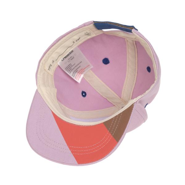 Lässig lila Kinder Basecap - Little Gang Herz