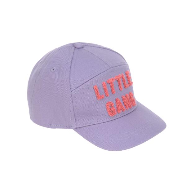 Lässig lila Basecap Kinder - Little Gang