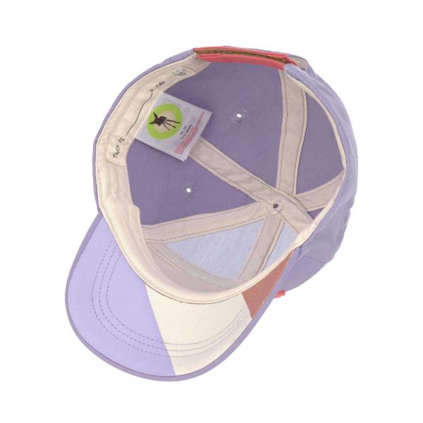 15330027005-52 Lässig lila Basecap Kinder - Little Gang -