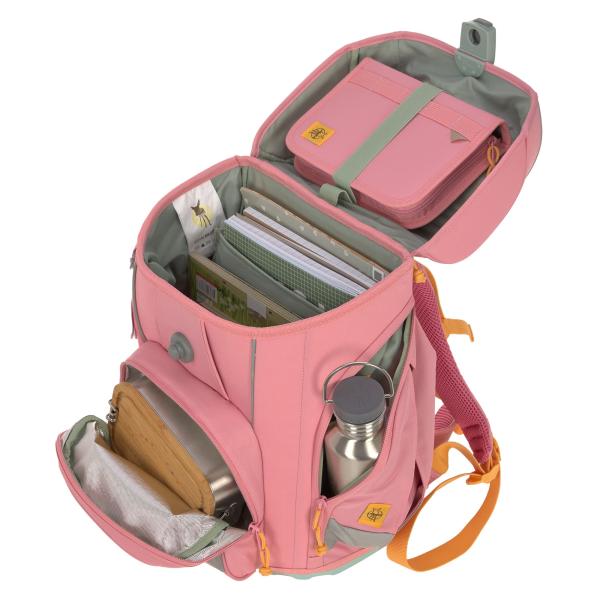 Aufbau Lässig Schulranzen Set 7-teilig, Boxy Unique Pink Aufbau Lässig Schulranzen Set 7-teilig, Boxy Unique Pink