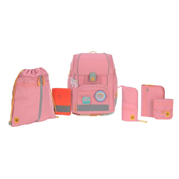 Lässig Schulranzen Set 7-teilig, Boxy Unique Pink Lässig Schulranzen Set 7-teilig, Boxy Unique Pink