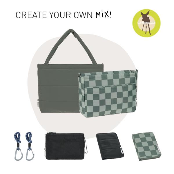 Ausstattung Lässig Cas Mix Shopper oliv - Wickeltasche grün Ausstattung Lässig Cas Mix Shopper oliv - Wickeltasche grün