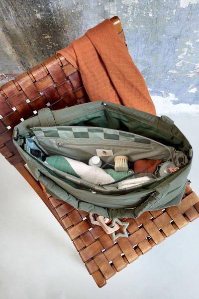 Beispiel befüllte laessig Tasche Beispiel befüllte laessig Tasche