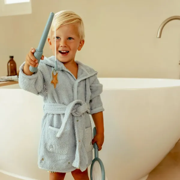 Little Dutch Angelspiel blau - Fischspiel Bad