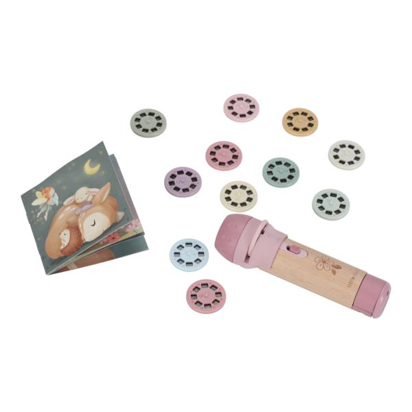 Little Dutch rosa Geschichten Projektor Taschenlampe Projektionsleuchte Little Dutch rosa Geschichten Projektor Taschenlampe Projektionsleuchte