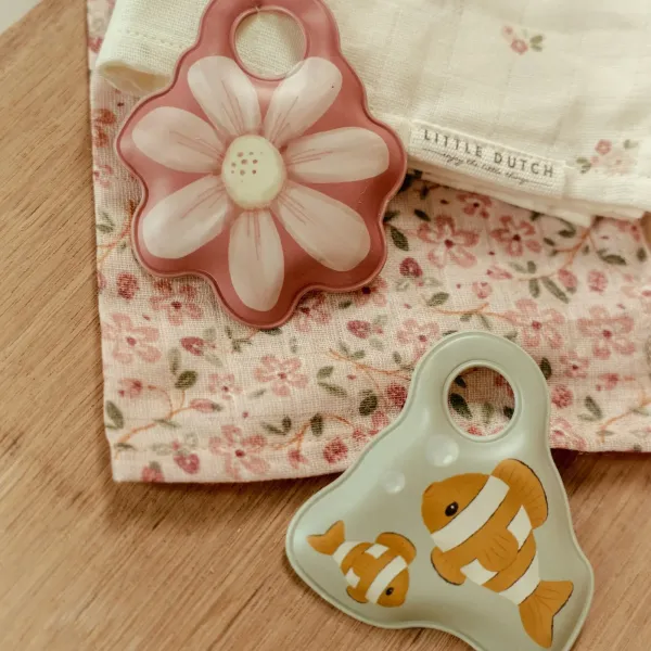 Little Dutch Angelspiel rosa - Fischspiel mit Angelrute und Kescher - Essentials