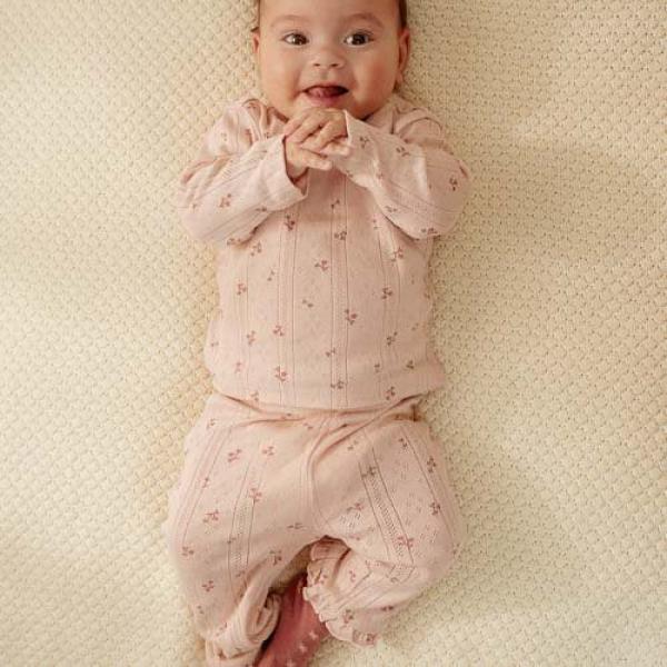 Little Dutch Leggings - Rosa - Fairy Garden - Feenblumen Little Dutch Leggings - Rosa - Fairy Garden - Feenblumen