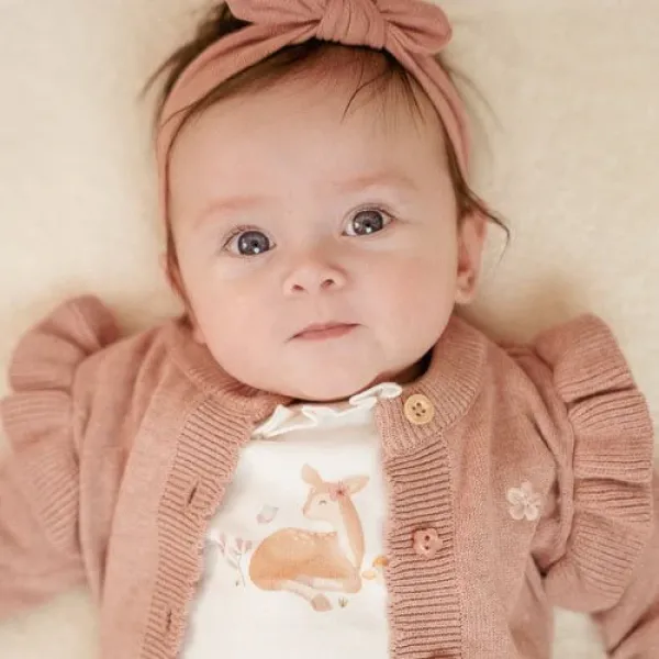 Little Dutch Strickjacke Fairy Pink