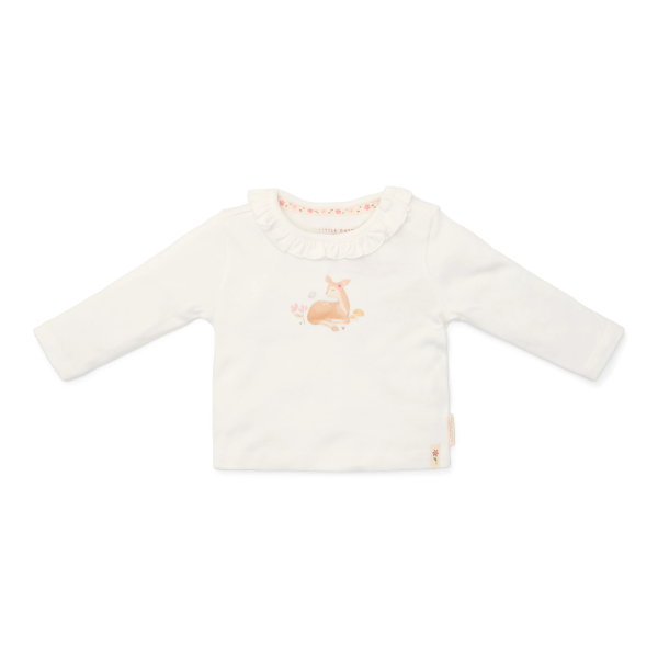 Little Dutch T-Shirt langärmlig Hallo Reh - Off White Little Dutch T-Shirt langärmlig Hallo Reh - Off White