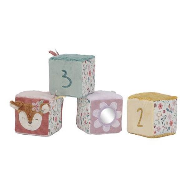 Little Dutch rosa Stoffwürfel Set Fairy Garden 4er LD9016 Little Dutch rosa Stoffwürfel Set Fairy Garden 4er LD9016